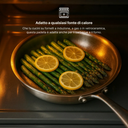 Padella Sauté a Due Manici in Titanio