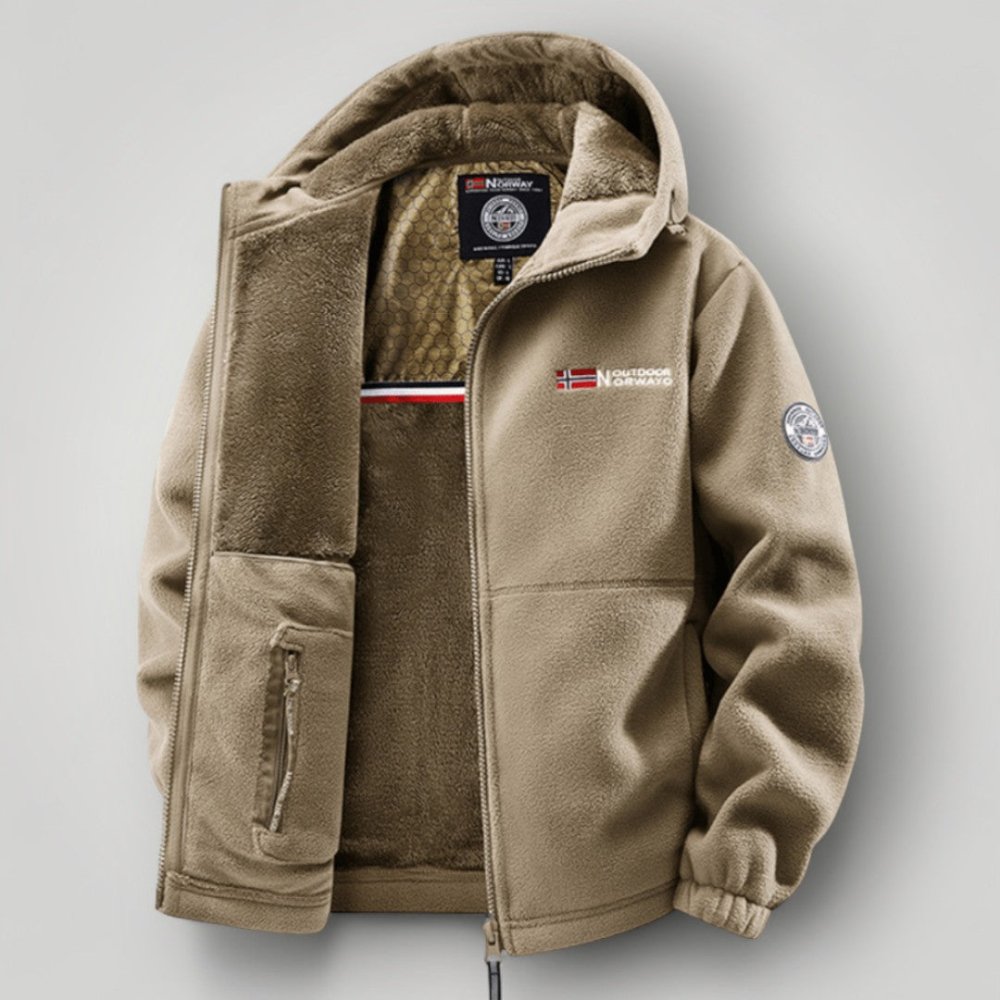 Javier | Abrigo de invierno con forro térmico