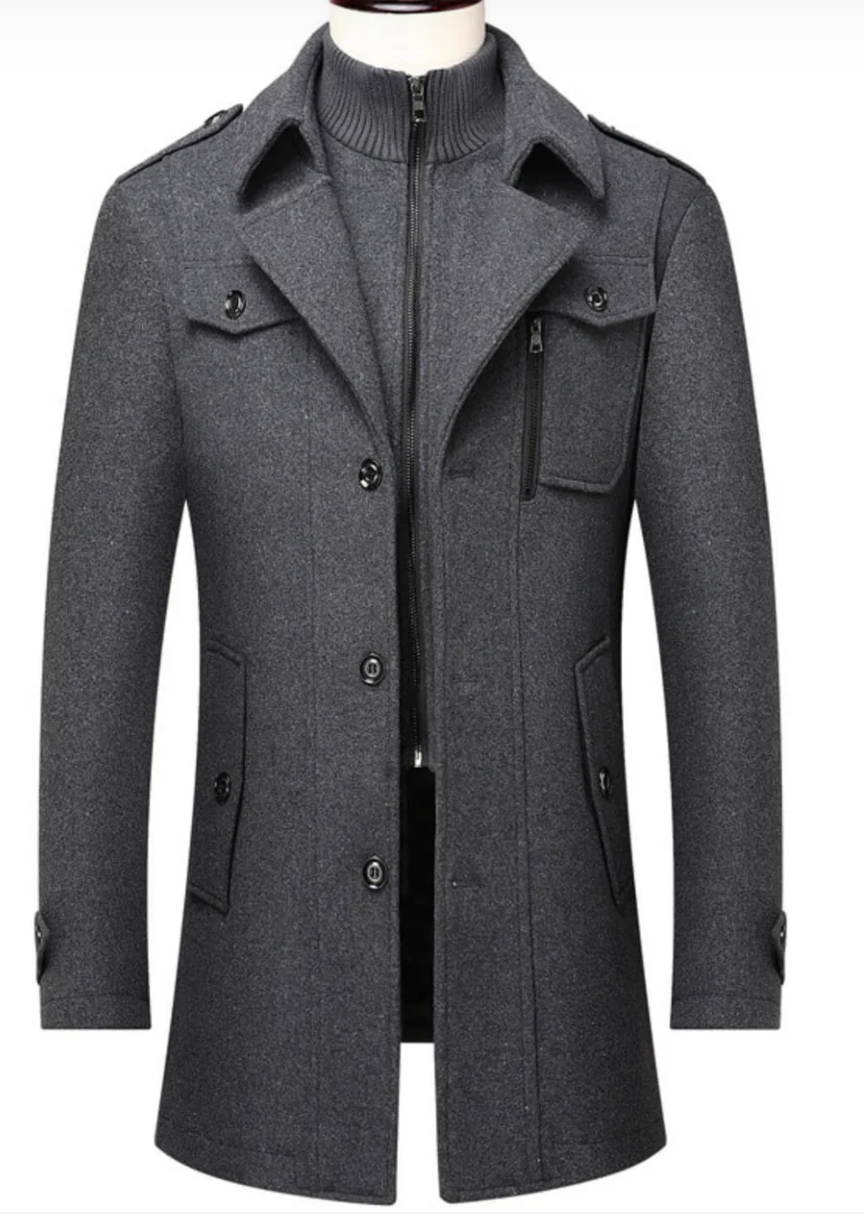 WoolGuard™ Chaqueta de invierno estilo Peaky Blinders